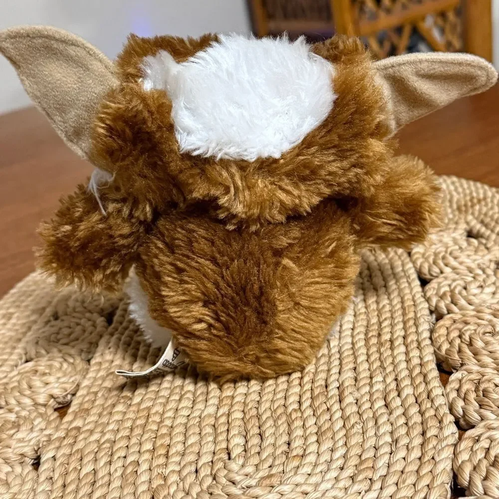 Vintage 1984 Applause Gizmo Mogwai Plush Toy From The Movie Gremlins Brown White